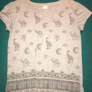 Beautifully patterned T-shirt